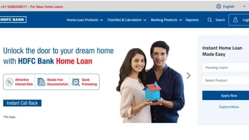 HDFC Bank Home Loan